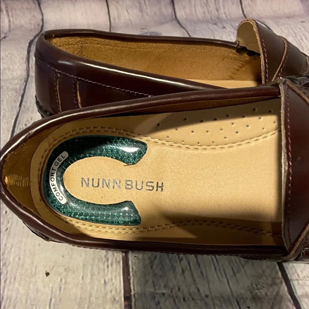 Nunn Bush Men’s Leather Upper Penny Loafers Size 9 1/2